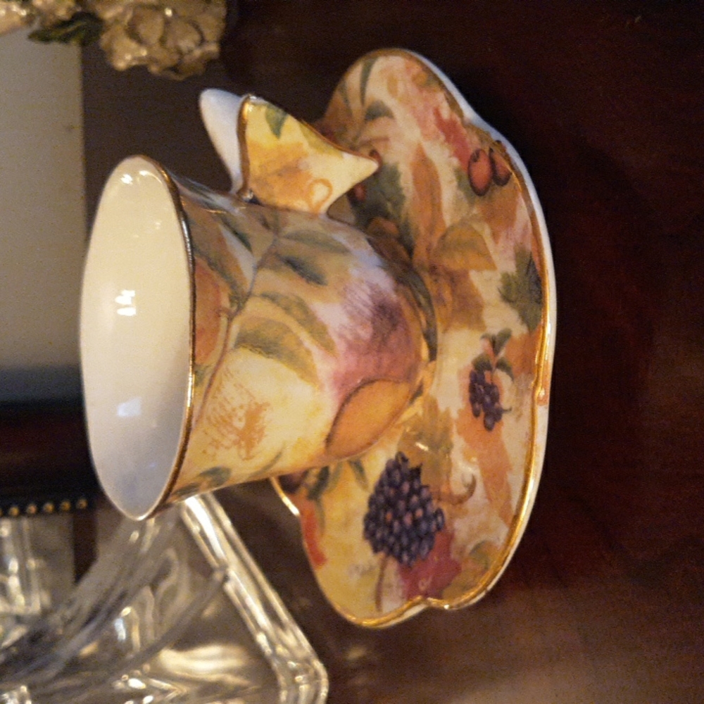 Formalities by Baum Bros teacup & saucer